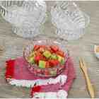 Conjunto 6 Bowls De Vidro Angel 11x5 Cm Lyor
