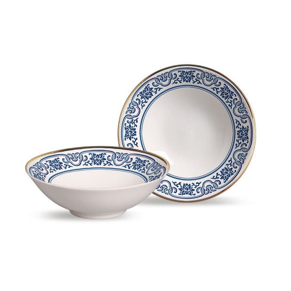 Conjunto 6 Bowls Decorados 300ml Classic