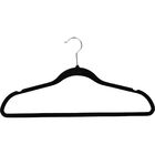 Conjunto 6 Cabides Aveludado Preto