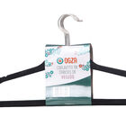 Conjunto 6 Cabides Aveludado Preto