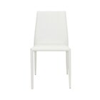 Conjunto 6 Cadeiras Amanda Pvc Branco