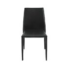 Conjunto 6 Cadeiras Amanda Pvc Preto