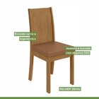 Conjunto 6 Cadeiras Athenas