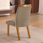 Conjunto 6 Cadeiras Áustria Estofada L J Móveis