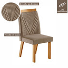 Conjunto 6 Cadeiras Áustria Estofada L J Móveis