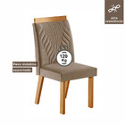 Conjunto 6 Cadeiras Áustria Estofada L J Móveis