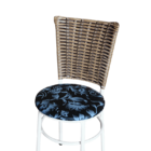 Conjunto 6 Cadeiras Branca Para Cozinha Hawai Cappuccino Com