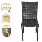 Conjunto 6 Cadeiras Cannes Corda Náutica E Mesa Retangular Ri