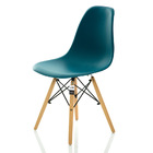 Conjunto 6 Cadeiras Charles Eames Eiffel Azul Escuro