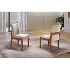 Conjunto 6 Cadeiras De Jantar Mônaco Yescasa Castanho Cinamom