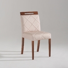 Conjunto 6 Cadeiras De Jantar Poloux Matelasse Linho Bege Fin