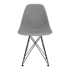 Conjunto 6 Cadeiras Eames Pp Verde Tiffany Eiffel Cromada