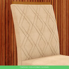 Conjunto 6 Cadeiras Estofadas Lupita Casa 812