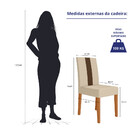 Conjunto 6 Cadeiras Linea Poliman Móveis