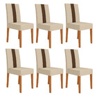 Conjunto 6 Cadeiras Linea Poliman Móveis