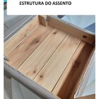 Conjunto 6 Cadeiras Madeira Maciça Betina Liptus Imbuia