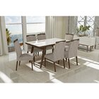 Conjunto 6 Cadeiras Madeira Maciça Betina Liptus Imbuia