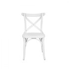 Conjunto 6 Cadeiras Madeira Maciça Tauari Cross Laqueado X Te