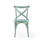 Conjunto 6 Cadeiras Madeira Maciça Tauari Laqueado Cross X Te