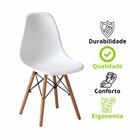 Conjunto 6 Cadeiras Para Sala De Jantar Eames Eiffel Dkr Bran