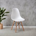 Conjunto 6 Cadeiras Para Sala De Jantar Eames Eiffel Dkr Bran