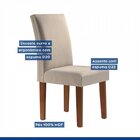 Conjunto 6 Cadeiras Para Sala De Jantar Espanha