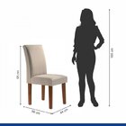 Conjunto 6 Cadeiras Para Sala De Jantar Espanha