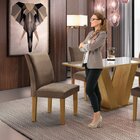 Conjunto 6 Cadeiras Para Sala De Jantar Espanha