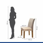 Conjunto 6 Cadeiras Para Sala De Jantar Espanha Ypê