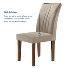 Conjunto 6 Cadeiras Para Sala De Jantar Laguna Espresso Móvei