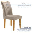 Conjunto 6 Cadeiras Para Sala De Jantar Laguna Espresso Móvei