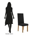 Conjunto 6 Cadeiras Para Sala De Jantar Nice Mel/preto