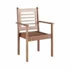 Conjunto 6 Cadeiras Pink Sands Madeira Maciça