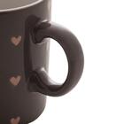 Conjunto 6 Canecas Cerâmica Coração Sortidas 200 Ml - Bon Gou