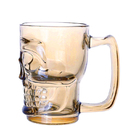 Conjunto 6 Canecas Chopp Caveira Amber 510ml Class Home