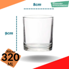 Conjunto 6 Copos Barley  320ml