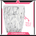 Conjunto 6 Copos Vidro Diamante 275ml Class Home