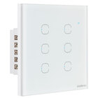 Conjunto Interruptor 6 interruptores 10A 4x4 Branco EIW 1006 Intelbras