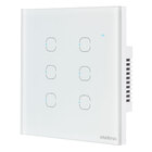 Conjunto Interruptor 6 interruptores 10A 4x4 Branco EIW 1006 Intelbras