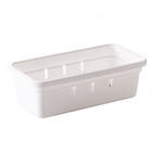 Conjunto 6 Organizadores De Gaveta 15cm Com Encaixe Branco