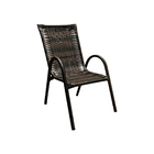 Conjunto 6 Poltronas Para Jardim Area Externa De Junco Argila