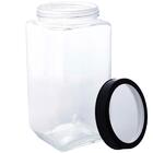 Conjunto 6 Potes De Vidro Para Mantimentos 1,7l Gastro Lyor