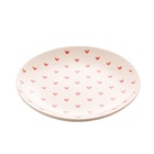 Conjunto 6 Pratos Cerâmica Coração Sortidos  - Bon Gourmet