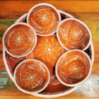 Conjunto 6 Pratos Cerâmica Vale do Jequitinhonha (conceição)