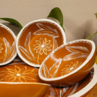 Conjunto 6 Pratos Cerâmica Vale do Jequitinhonha (conceição)