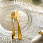 Conjunto 6 Pratos Cristal Perola 18,5cm Class Home