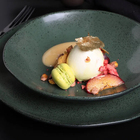 Conjunto 6 Pratos De Sobremesa Orgânico Stoneware Arauco 19,5