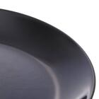 Conjunto 6 Pratos De Vidro Opalino Para Sobremesa 19cm Preto