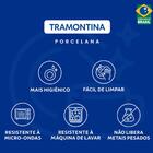 Conjunto 6 Pratos Fundos Porcelana Branca 22cm Sophia Sopas T