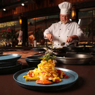 Conjunto 6 Pratos Rasos Neo Night Sky 27cm Porto Brasil